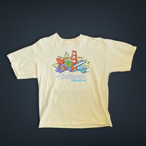 Vintage 2001 Disney California Adventure Grand Opening Graphic T-Shirt XL